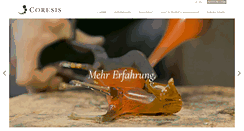 Desktop Screenshot of coresis.de